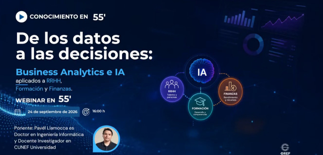 Webinar GREF CUNEF sobre Business Analytics e IA