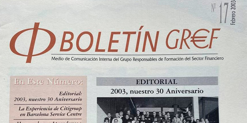 Boletín semanal del GREF